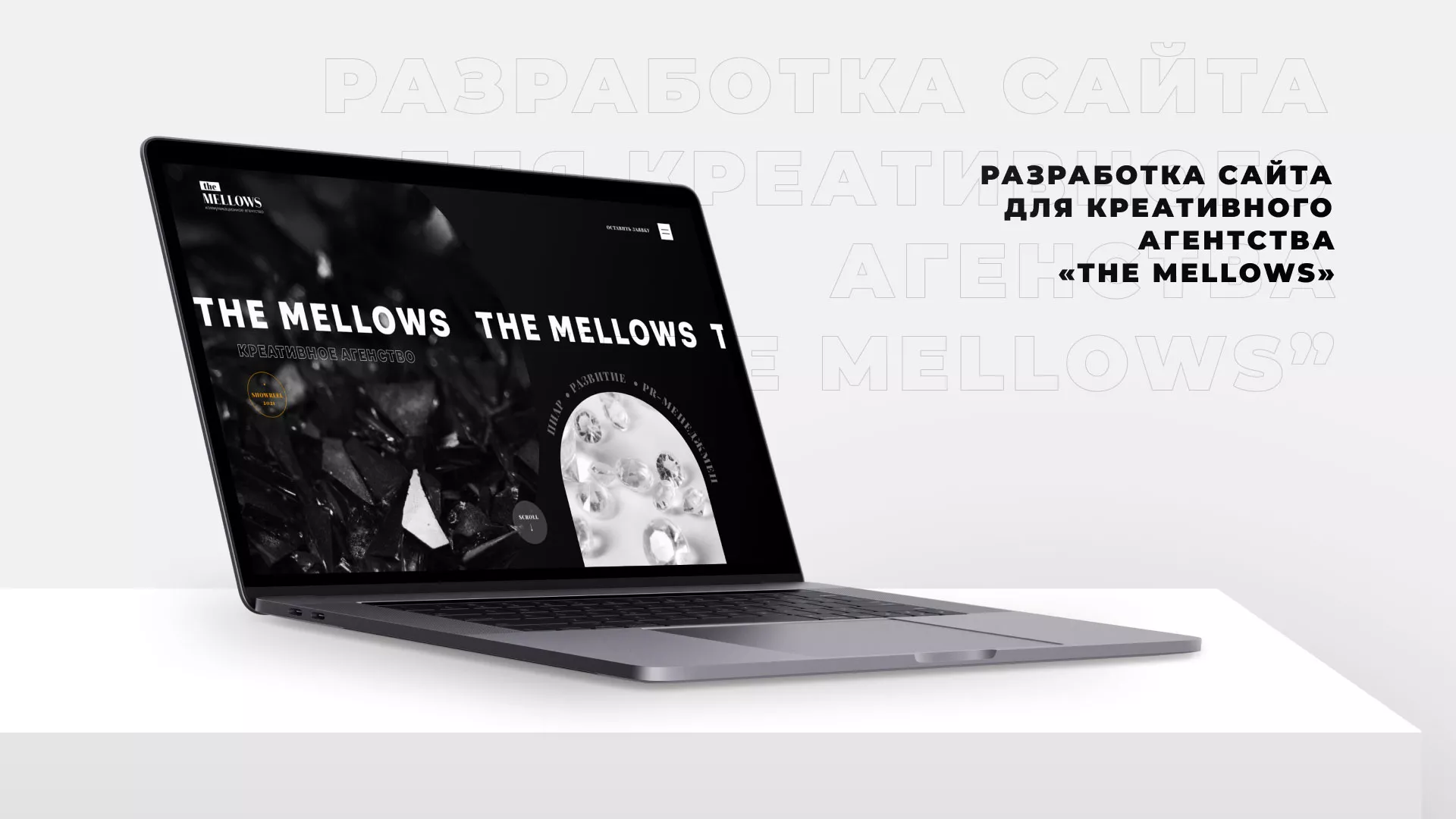 Разработка сайта креативного агентства «The Mellows» в Костомукше