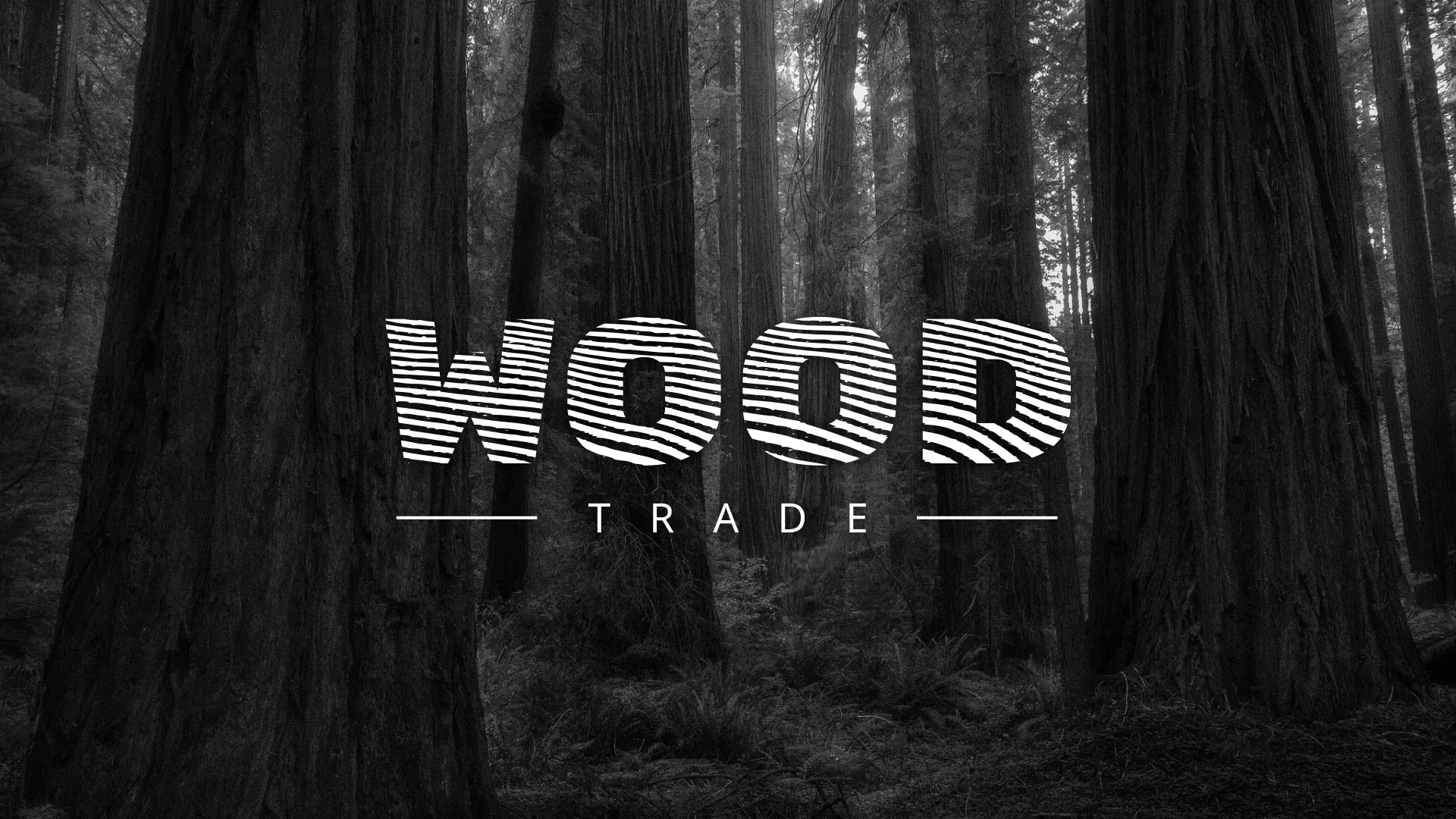 Разработка логотипа для компании «Wood Trade» в Костомукше
